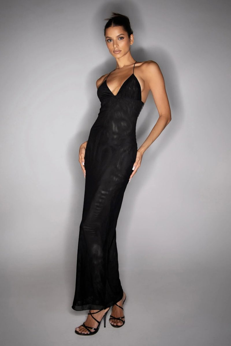 GIA13930 ELLERY DRESS BLACK FRONT