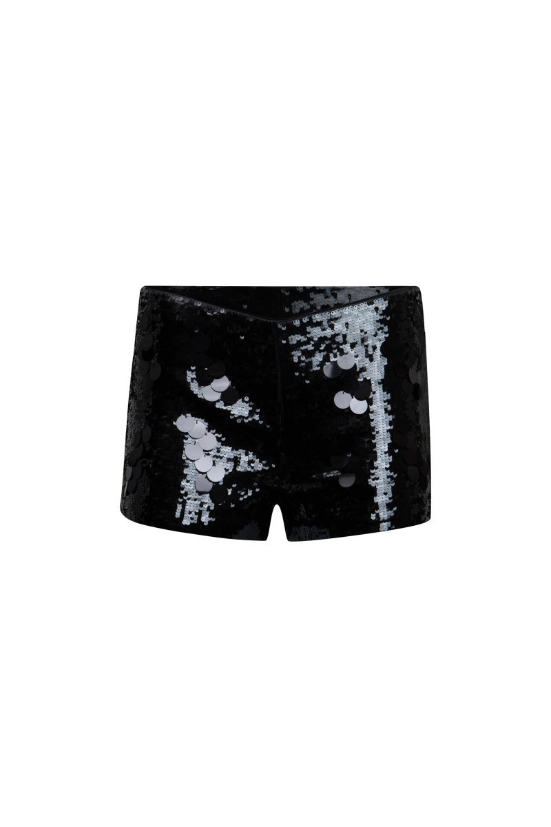 PAILLETTESHORT black