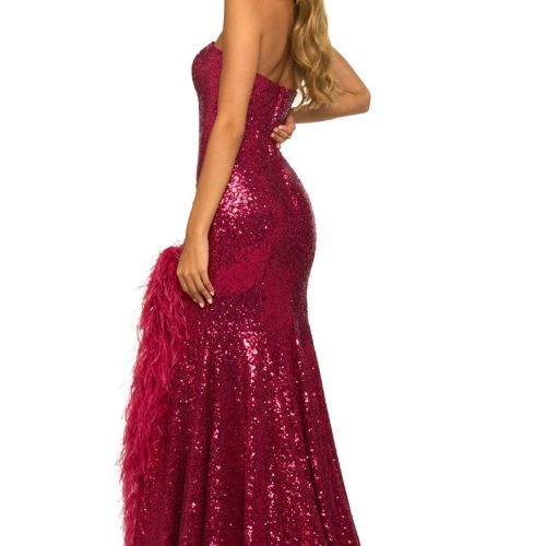 Sherri Hill 55434 berry 51439