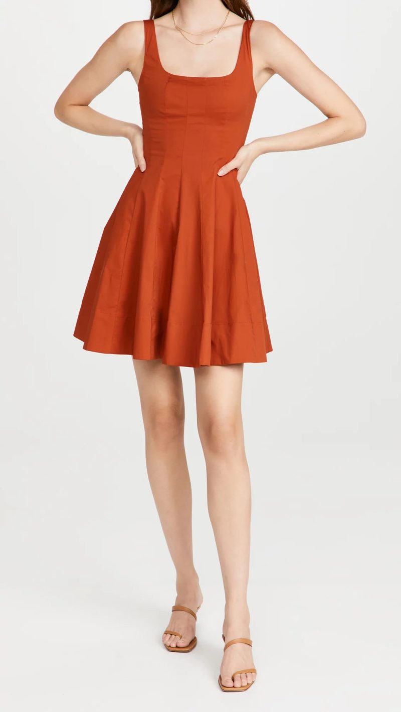 Versatile Dress Staud Mini Wells Dress