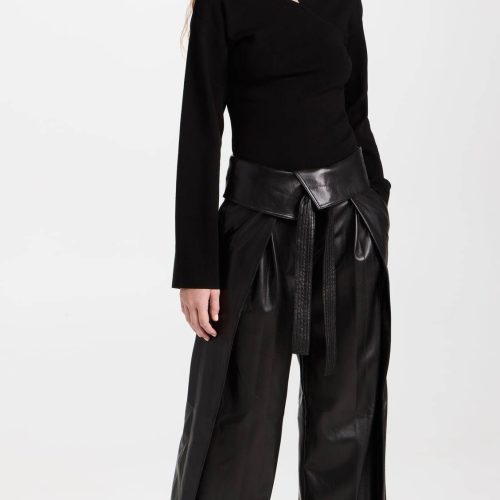 a l c emilio faux leather pants 34786093269151