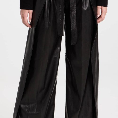 a l c emilio faux leather pants 34786093334687