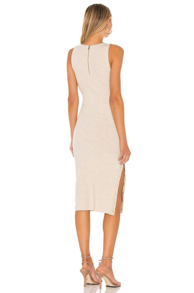 alice olivia jenner wool blend midi dress 34674943033503