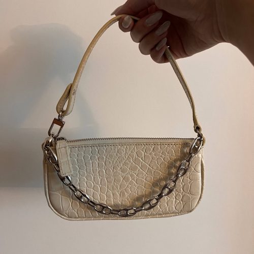 by far mini shoulder rachel bag in cream 33815348838559