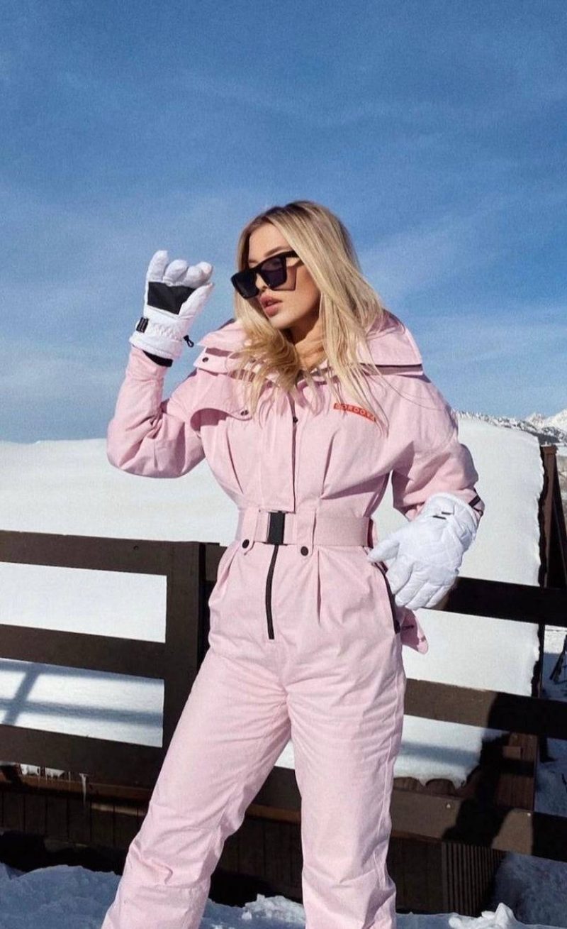 cordova cordova teton ski suit in rose smoke 34885165842591