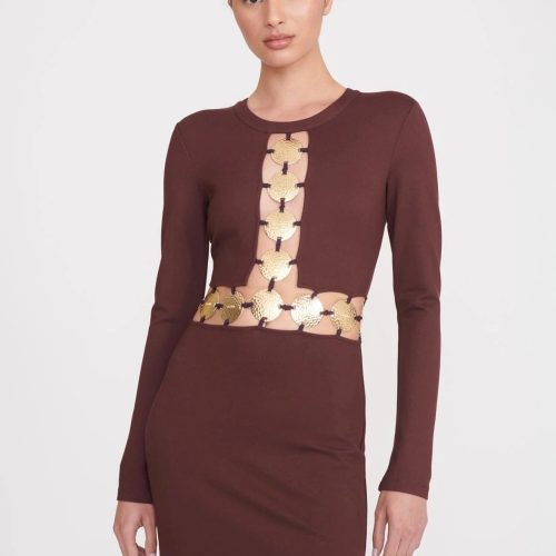 delphine dress dark chocolate 5 b3fa1ef2 dd9d 4460 9145 1c7f5a4bbb8d