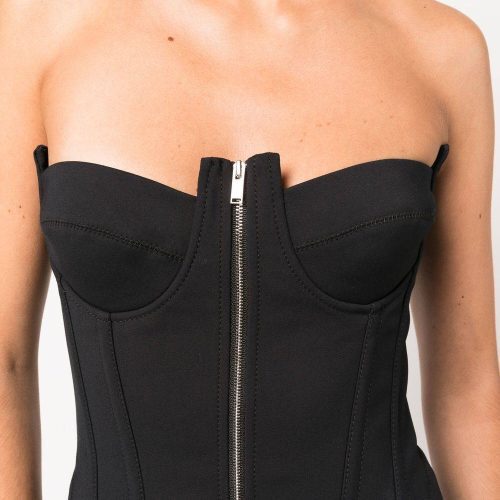 dion lee double arch bustier minidress 34785929363615