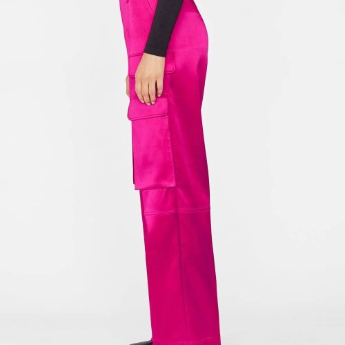 frame magenta blazer and pants set 34398021025951