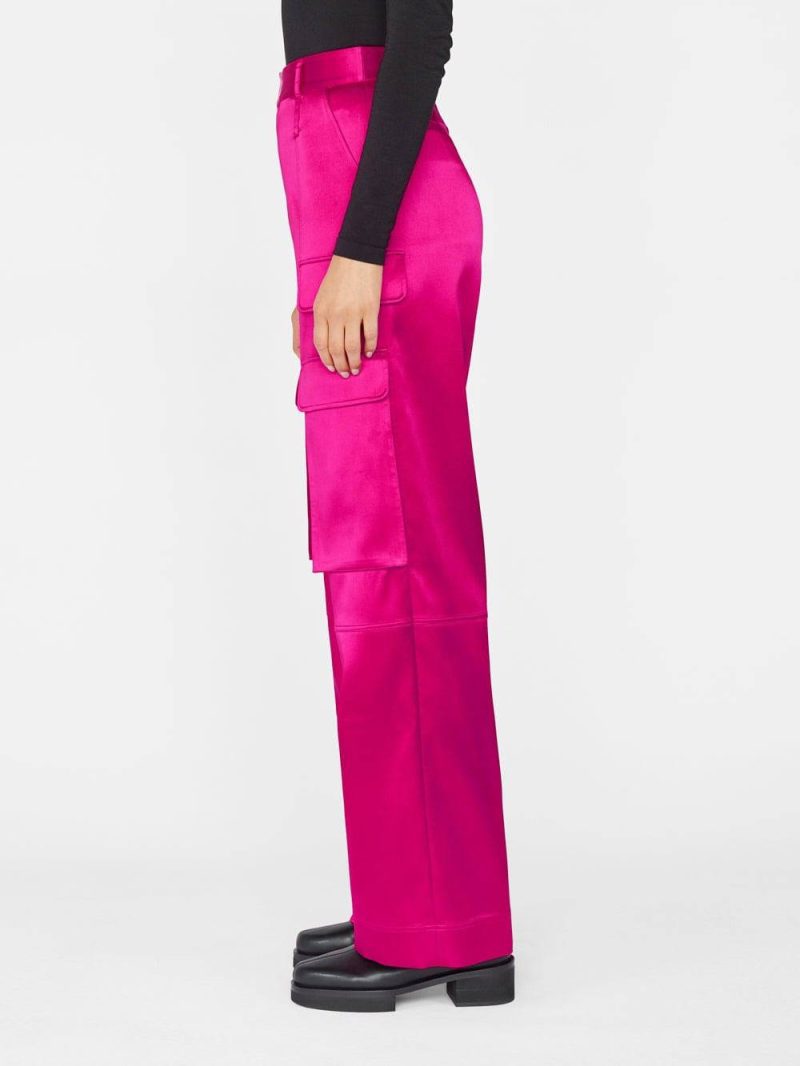 frame magenta blazer and pants set 34398021025951