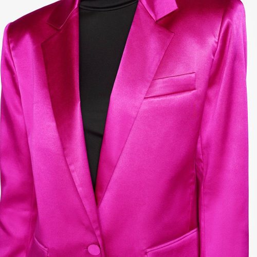 frame magenta blazer and pants set 34398021189791