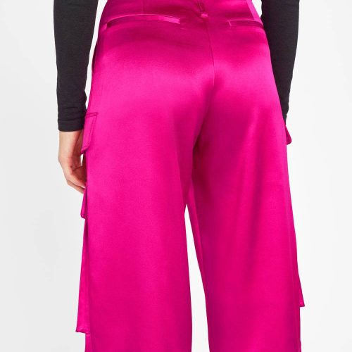 frame magenta blazer and pants set 34398021288095