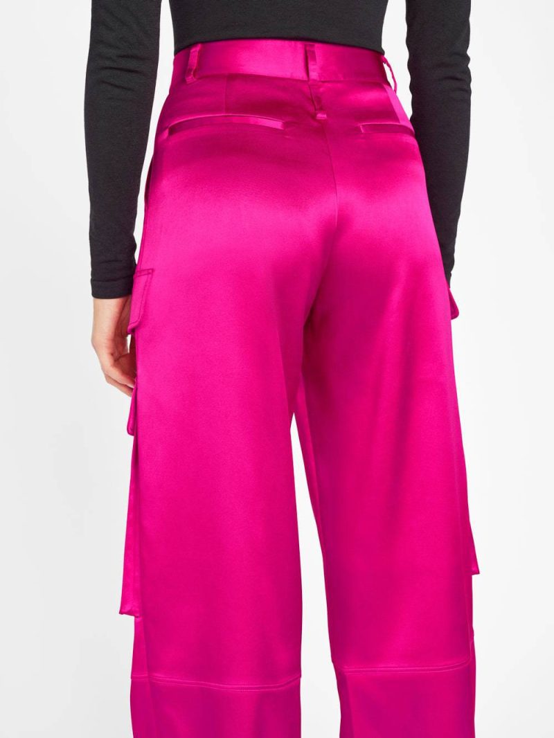 frame magenta blazer and pants set 34398021288095