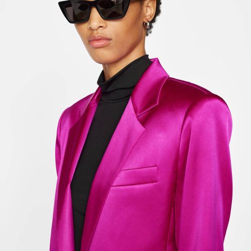 frame magenta blazer and pants set 34398021353631