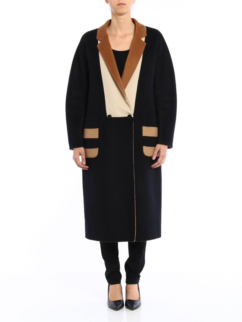 max mara kipur reversible wool coat 34436134305951