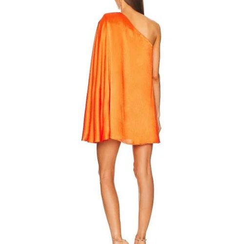 michael costello Orange X Revolve Barbara Mini Dress