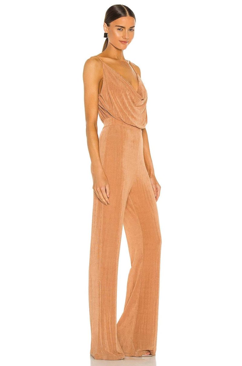 misha moyra jumpsuit in desert rose 33814917906591