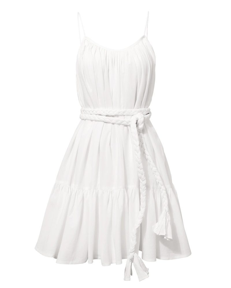 rhode resort WHITE Nala White Mini Dress