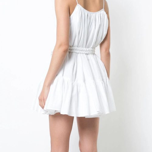 rhode resort White Rope Tie Dress 2