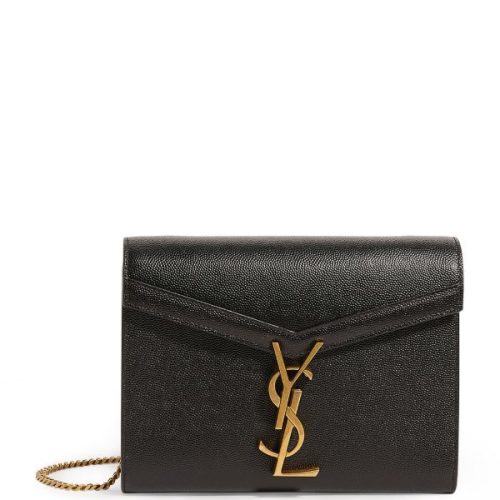 saint laurent leather cassandra chain wallet 15723796 28461373 600