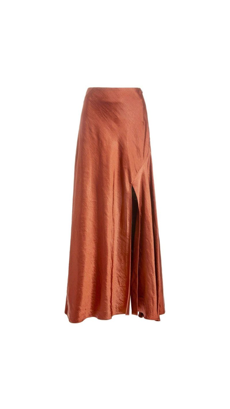 significant other aura high rise satin skirt 34273812611231