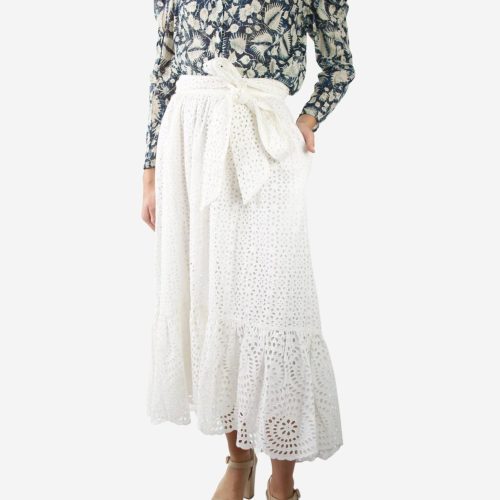 ulla johnson eyelet skirt 35606783197343