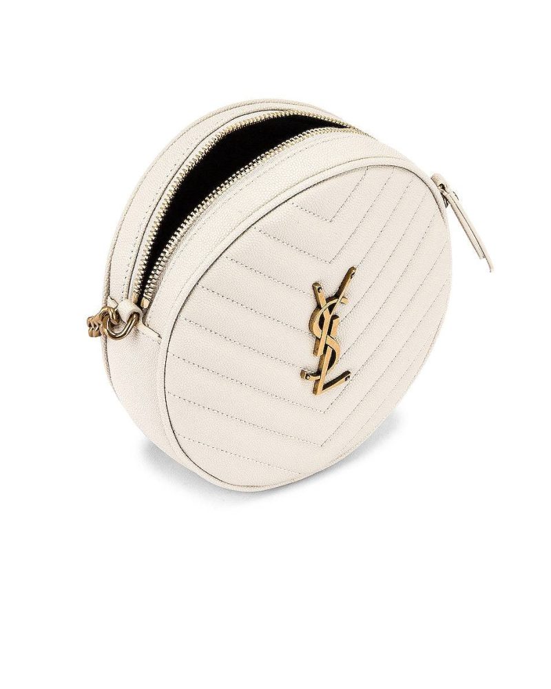 yves saint laurent saint laurent monogramme round bag 35596166004895